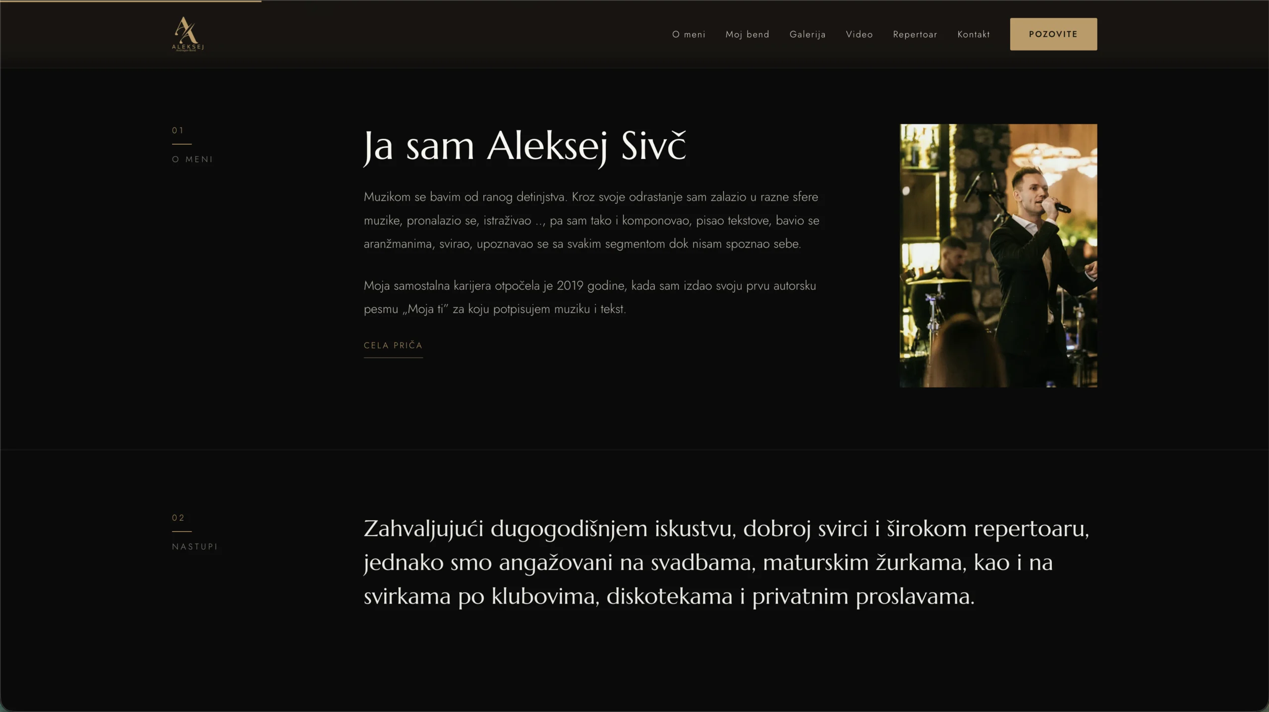 Aleksej Sivč – desktop view 2