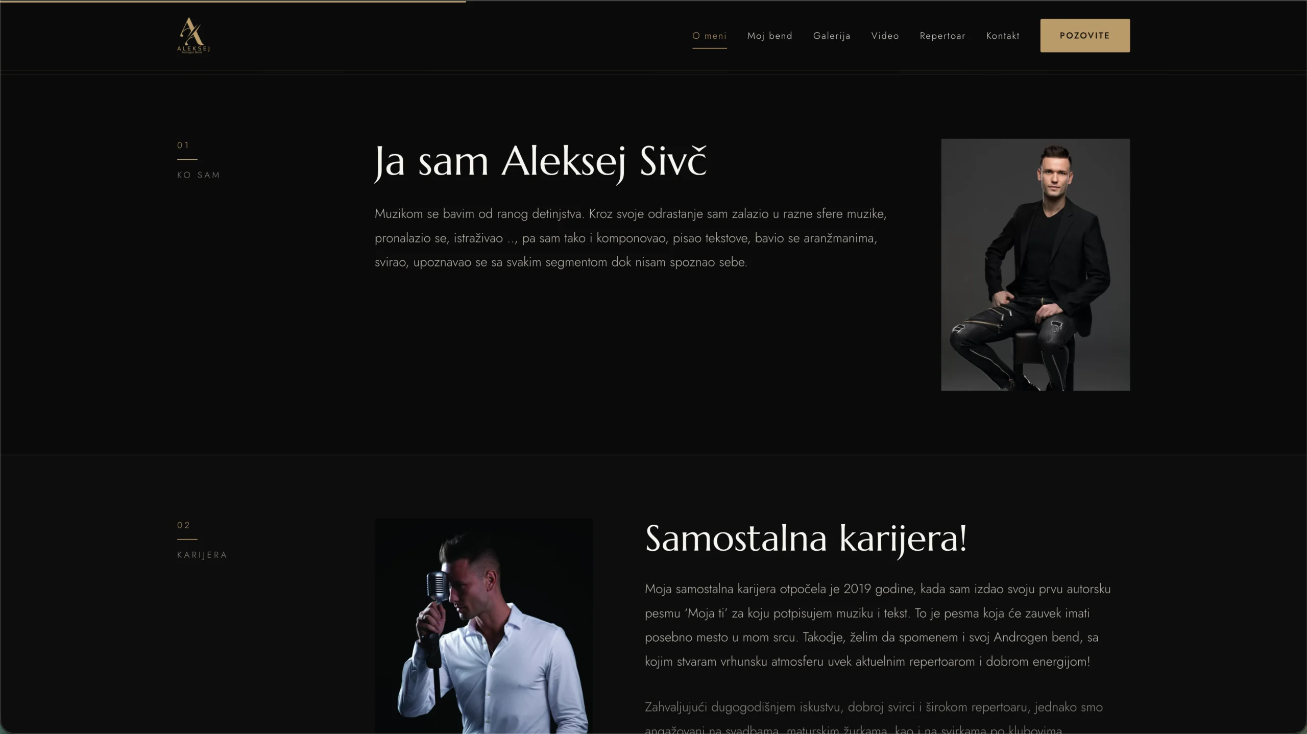 Aleksej Sivč – desktop view 4