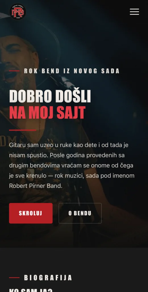 Robert Pirner Band — mobile 1