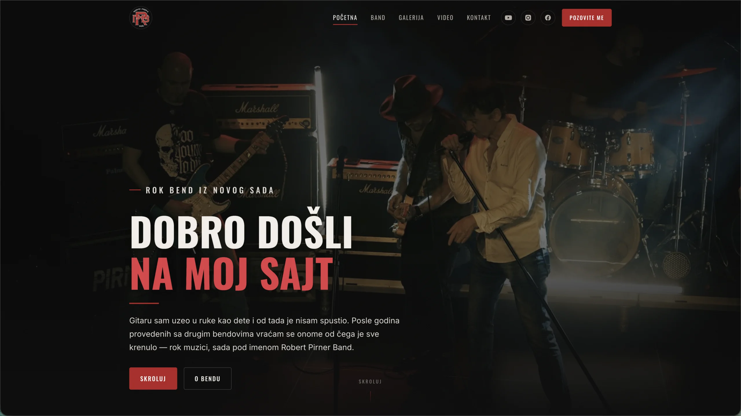 Robert Pirner Band — desktop